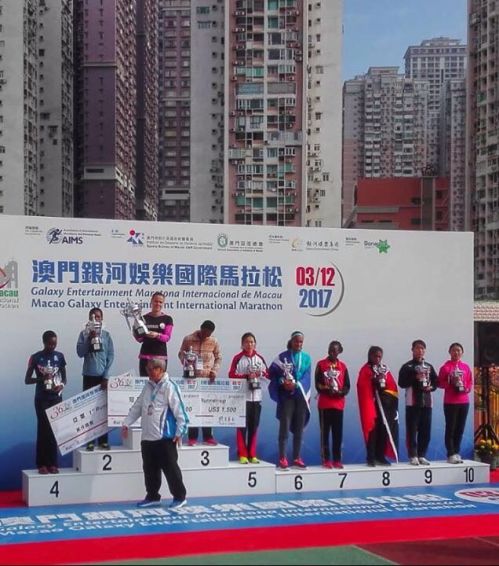 Amigos da Montanha - Doroteia Peixoto vence Meia Maratona de Macau